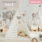 Under the Stars Teepee - Sweetheart  (Discount applied at checkout)